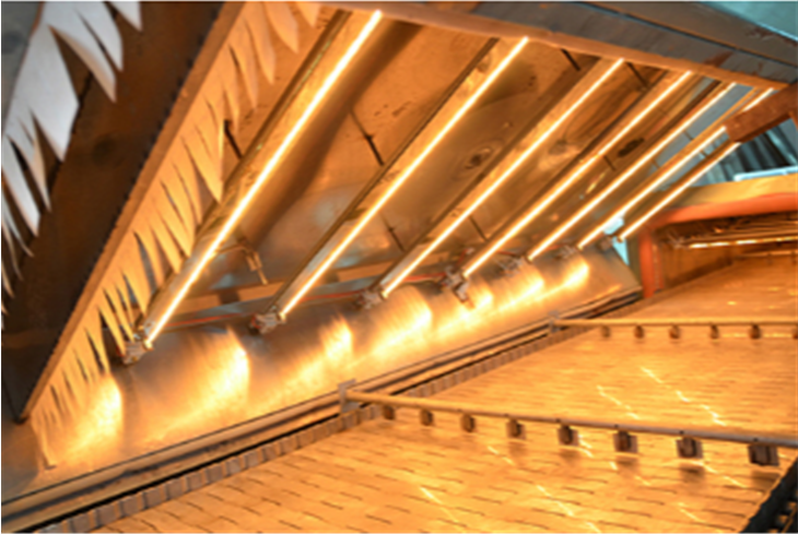 keeping food hot infrared bulb for kitchen oven