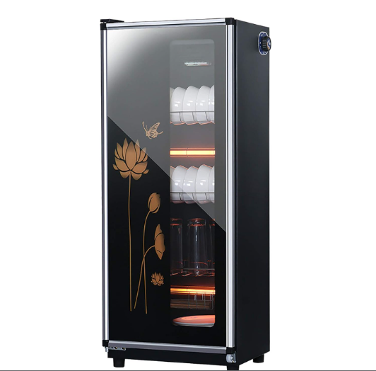food display case heating element for rapid heating