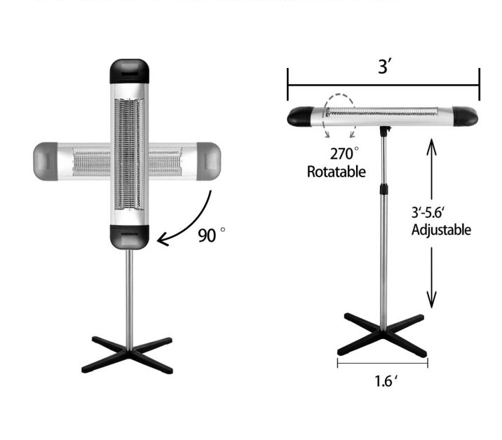 Low wattage heater